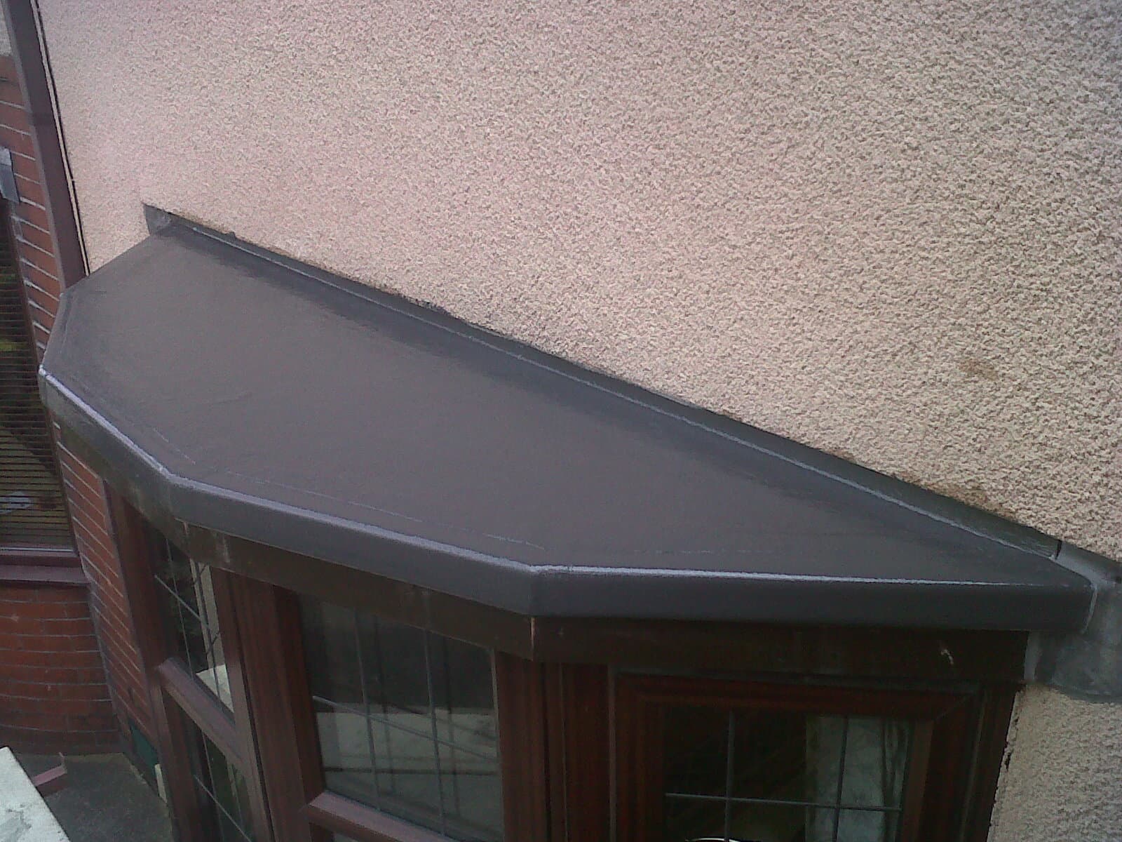 Flat roofing system